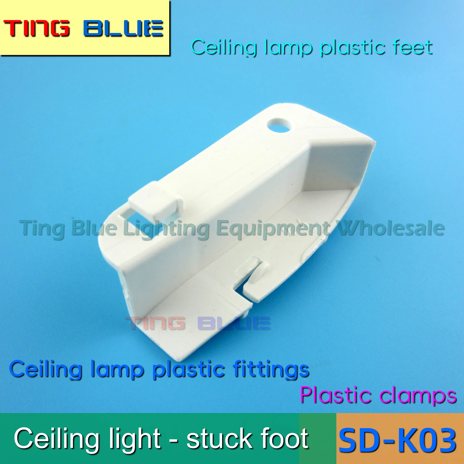 

Пластиковый патрон для потолочного светильника TB-SD/K03