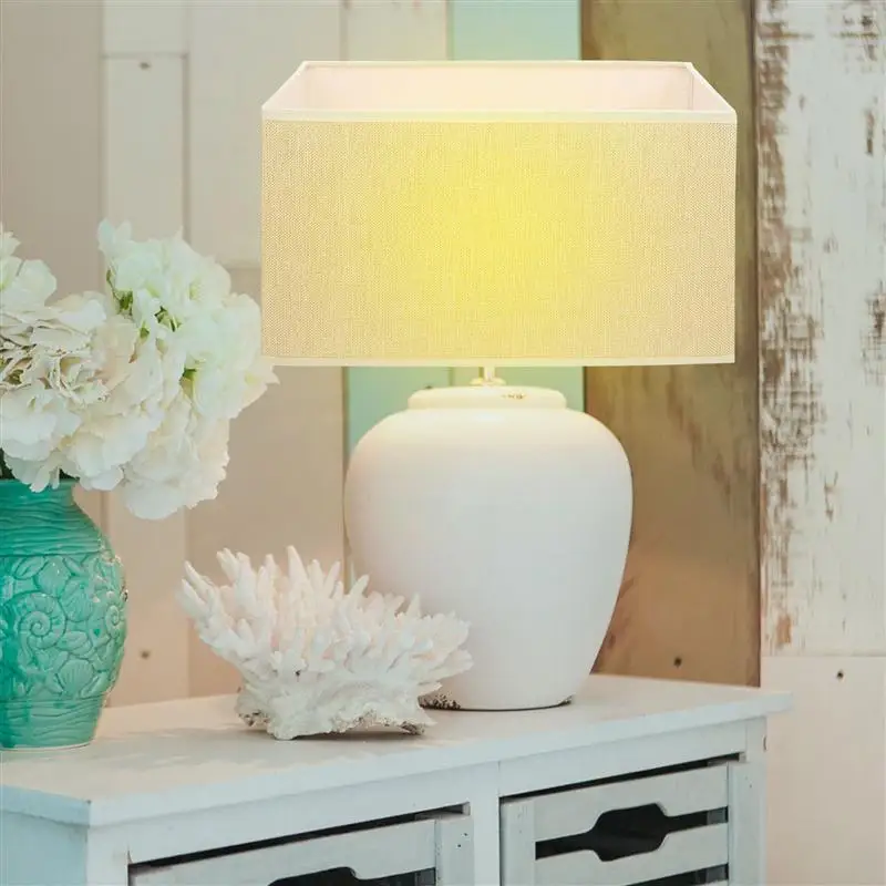 

Durable Cloth Lampshade Simple Cloth Light Cover Simple Light Protector