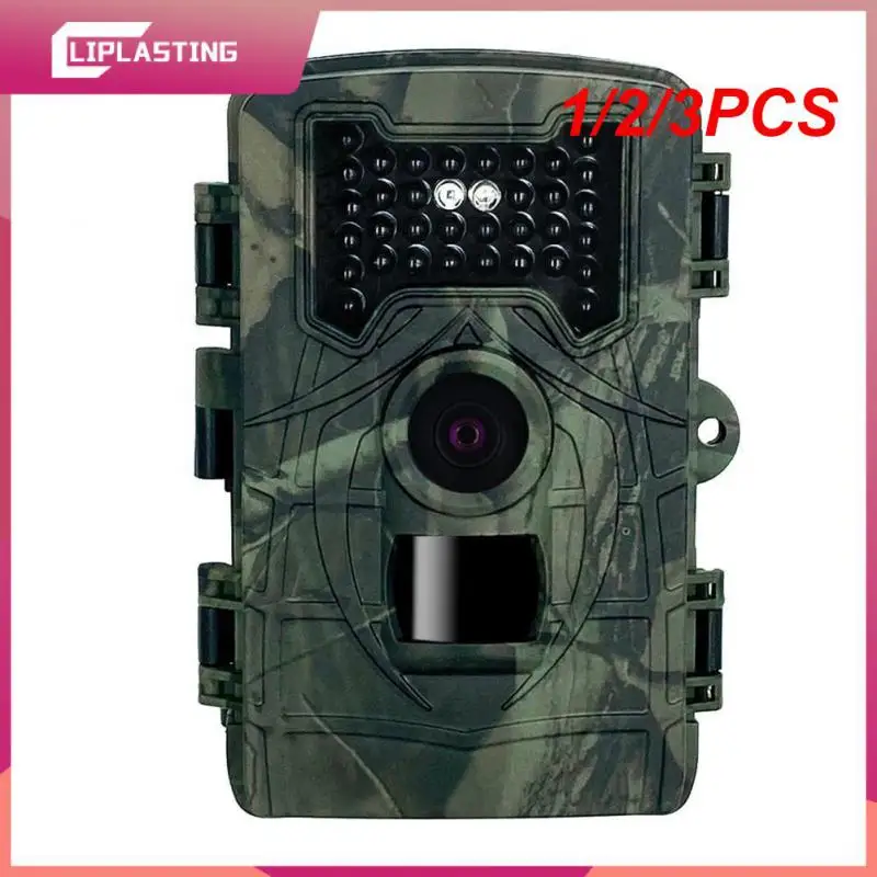 

1/2/3PCS 1080P Wildlife Hunting Trail Game Camera Motion Activated Security Camera IP54 Waterproof Day Night Hunting Scouting