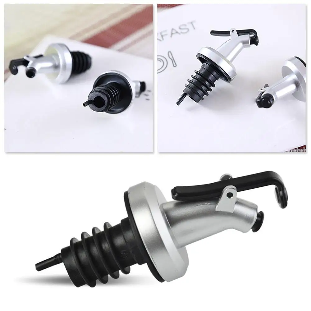 

Electroplating Oil Stopper Nozzle Dust And Insect Proof Oil Guide Soy Sauce Vinegar Bottle Wine Bottle Glass Accessories