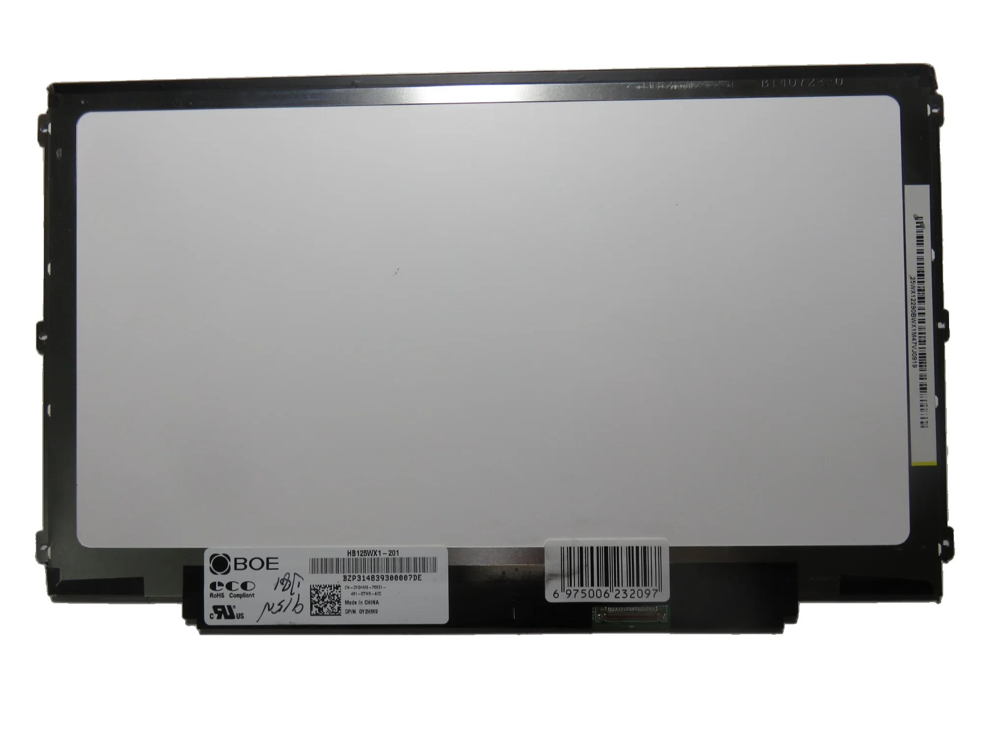 

ЖК-экран 12,5 дюйма для ноутбука Dell Latitude E7240, E5250, E7250, 5240 дюйма, LP125WH2, TPF1, HB125WX1-100 1366*768