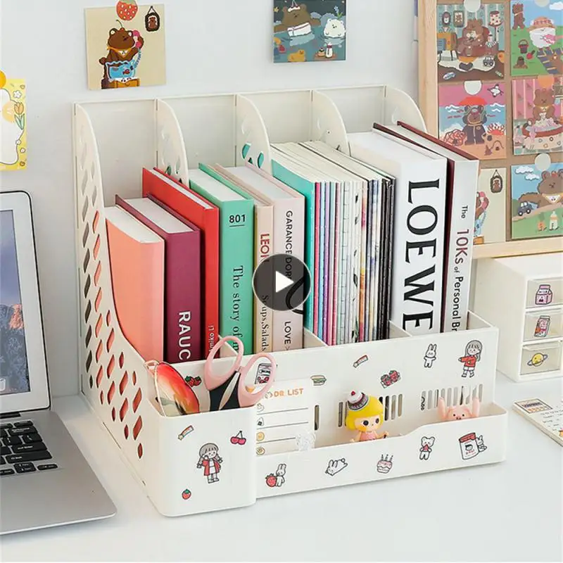 

Desk Bookclip Document Storage Box Storage Rack