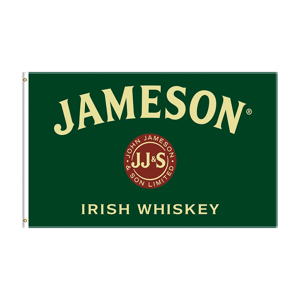 

90x150cm JAMESONS Beer Flag Polyester Printed Beer Banner For Decoration