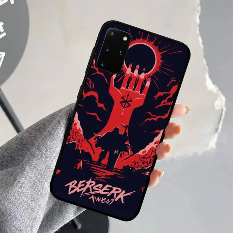 Berserk Phone Case for Samsung S20 lite S21 S10 S9 plus for Redmi Note8 9pro for Huawei Y6 cover