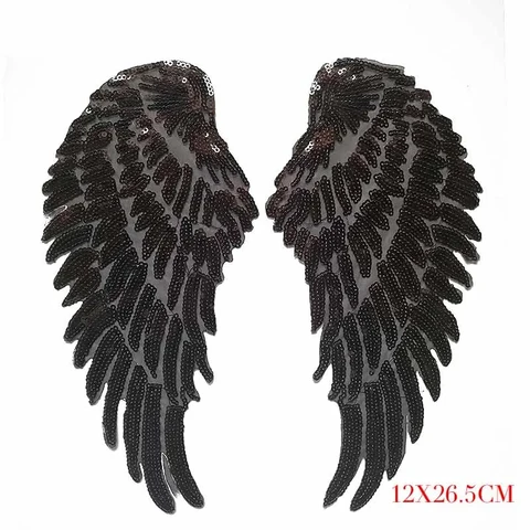 Блестящие крылья ангела нашивка