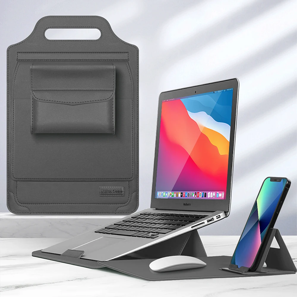 Чехол для ноутбука с подставкой MacBook Air Pro 13 14 15 16 2021 сумка-клатч Huawei HP ASUS 3 6 дюймов |