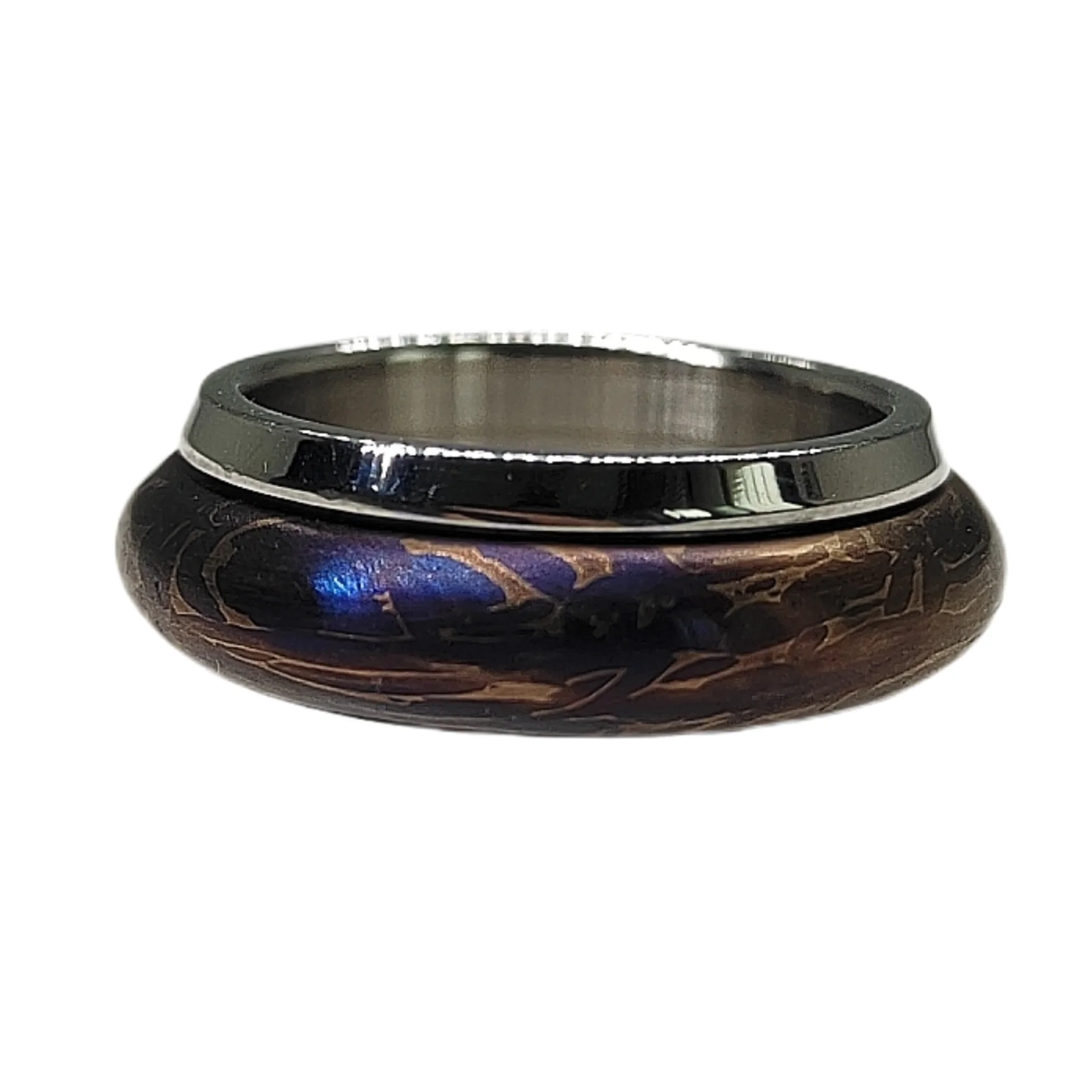Moonionalusta Небесный Железный метеорит кольцо оригинальный камень пара Стильный