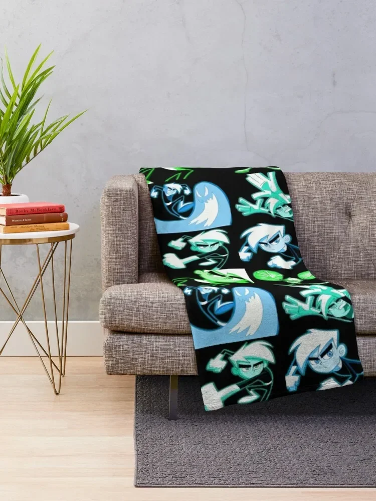 Дэнни Фантом светящийся плакат Плед покрывало для кровати среда полярные одеяла