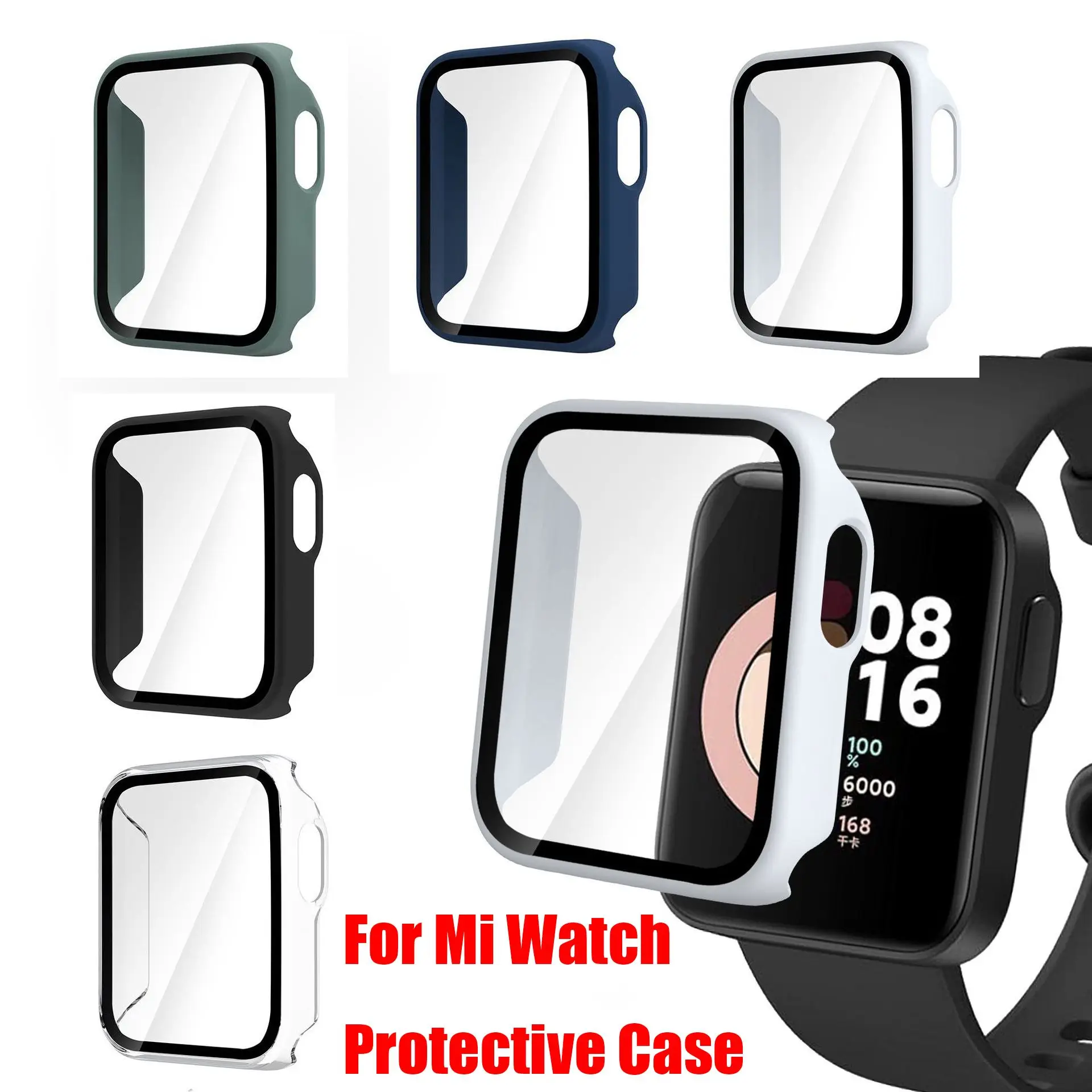 

Suitable for Xiaomi watch mi watch lite protective shell red rice redmi watch all-inclusive PC tempered film shell