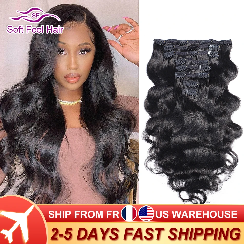 Clip Ins Remy Hair 10-26 Inches 140gram Soft Feel Hair