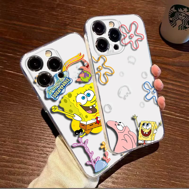 Мягкий чехол R7 SpongeBob SquarePants для LG K71 K8 Plus K9 Lite Q510 K92 Q92 Stylo 6 7 V40 V50 V60 Velvet G9 X4 Q61 Q60