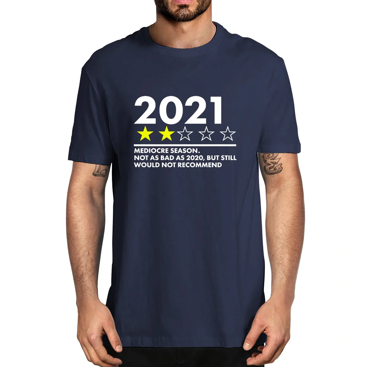 

Summe 2021 Mediocre Season Not As Bad As 2020 But Still Would Not Recommend Men's 100% Cotton Novelty T-Shirt Unisex Humor Tee