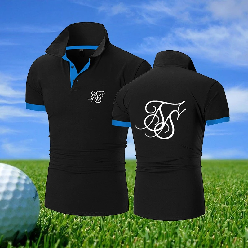 

Mens New Brand Print Polo Shirts Summer Casual Men and Women Polos Fashion Brand Printed Short Sleeve Business Lapel Tee Tops