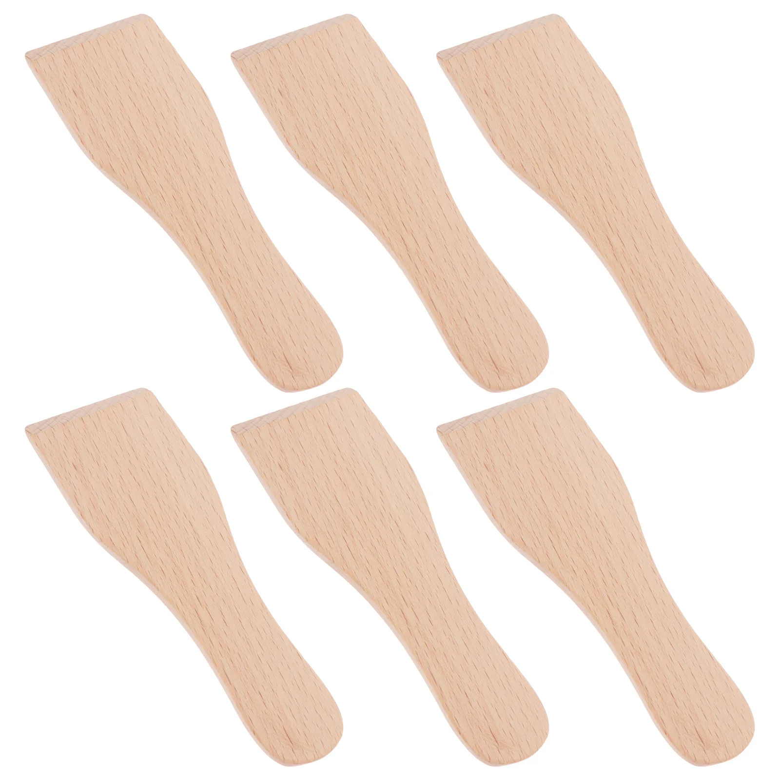 

Small Wooden Butter Cream Scraper Practical Spatula Portable Pastry Smooth Pizza Multi-purpose Eggs Silicone kitchen