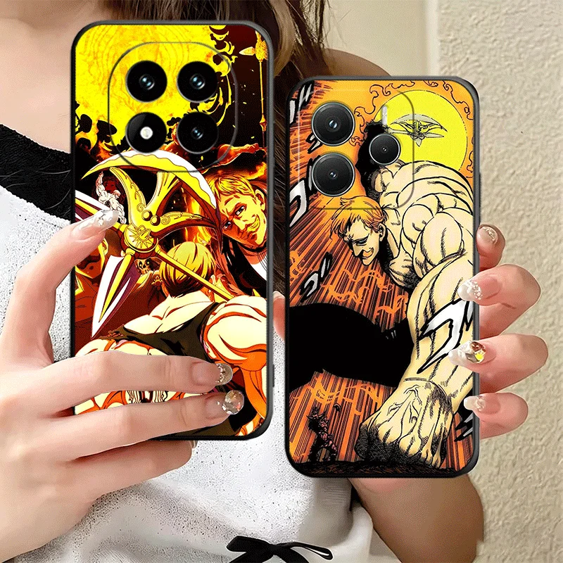 Фото Мягкий силиконовый чехол для телефона Xiaomi Redmi Note 15 14 13 12 Seven D-Deadlys Sins Escanor Shell 11 Pro Plus 12S 11S 10S 10 11T 5G №2