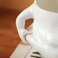 Кружка, напоминающая о новом годе и салатиках#5