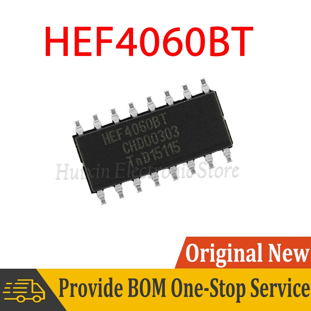 

Новый и оригинальный чипсет IC CD4060BM CD4060 SOP-16 HEF4060BT HEF4060 4060BT SMD, 5 шт.