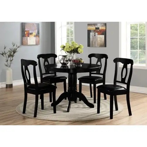 

Lindsey Dining Set, Black