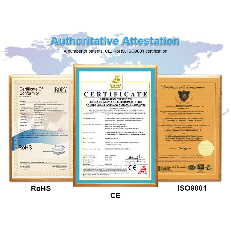 3-фазный рекуперативный вентилятор высокого давления 34HP воздушные насосы с