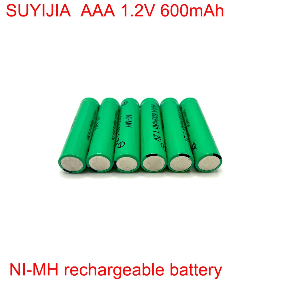

AAA 1.2V Ni-MH Rechargeable Battery 600mah for Clock Remote Control Flashlight Toy Game Console MP3/MP4 Digital Camera