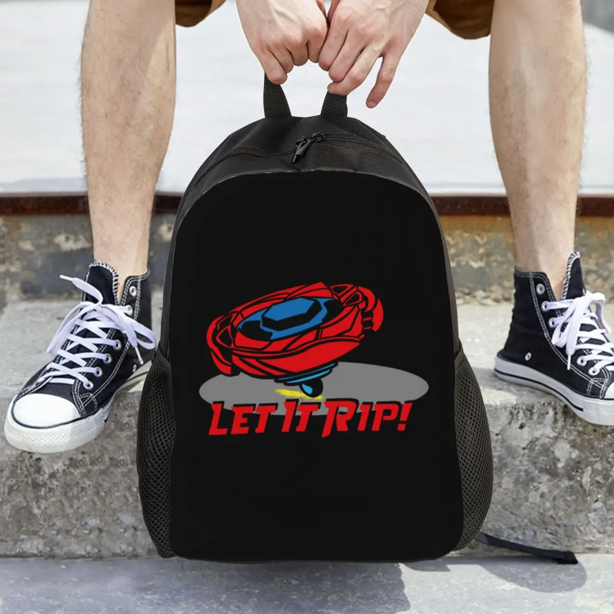 Рюкзак Beyblade Burst Let It Rip для студентов, школьный рюкзак, походный рюкзак для путешествий, модный рюкзак для мужчин и женщин, сумка через плечо (art.: 3920dc11a32ca) - 3920dc11a32ca