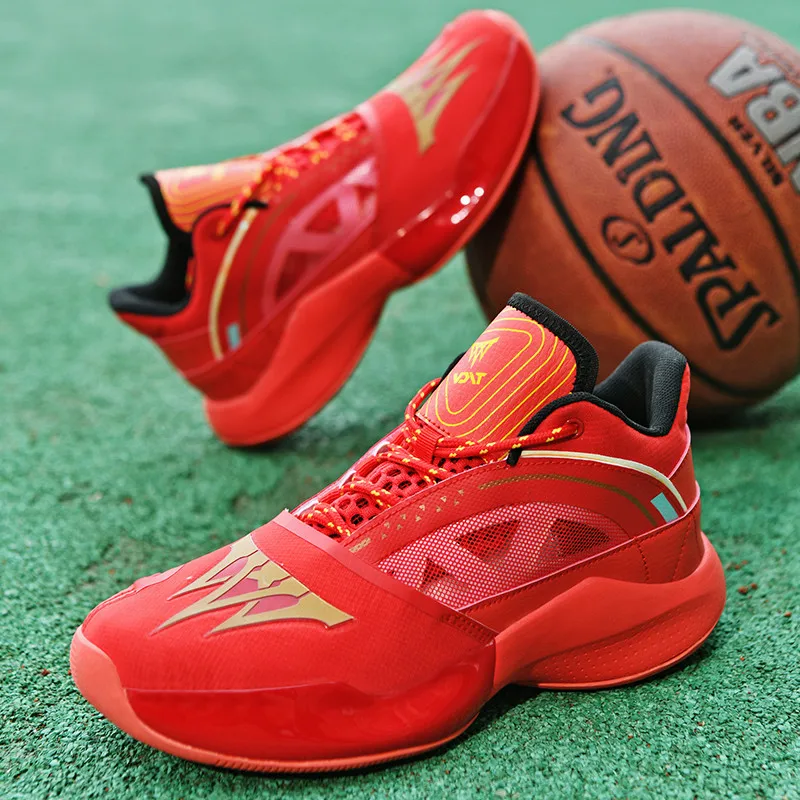 Men China Red Breathable Outdoor Sports Shoes Training Athletic Off White Women Basketball Sneake
