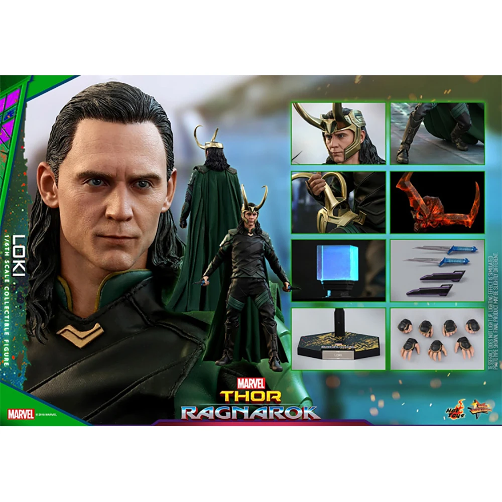 

Hottoys Original 1/6 MMS472 Loki Laufeyson Thor: Ragnarok Genuine Collectible Anime Figure Action Model Toys Gifts