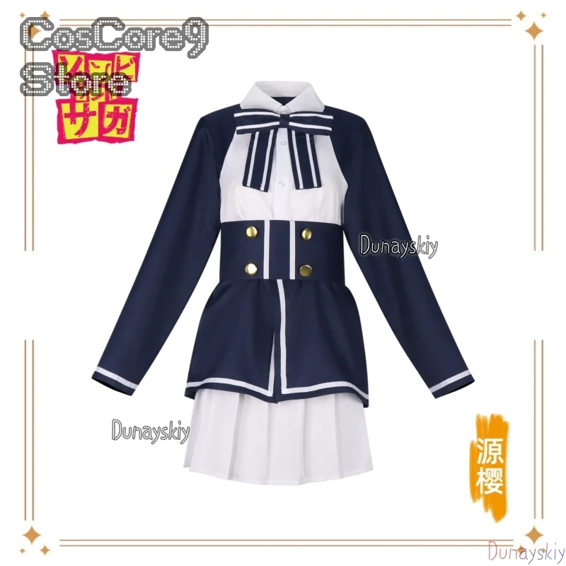 Фото Zombieland Saga Hana Sakura Zombie Idol Хэллоуин Производительность Косплей π로윈 의상 Аниме Наряд Полный парик Платье Лолиты Школьная форма №4