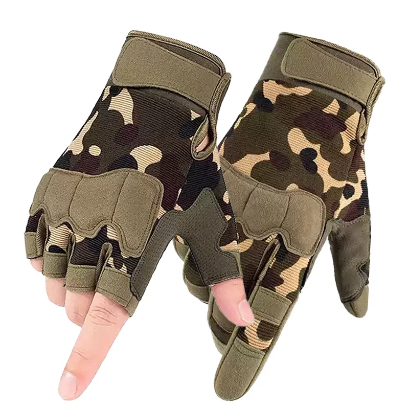 

Parachutist Tactical Gloves All Finger Thin Touch Screen Outdoor Fight Fitness Field Camouflage Special Soldier Gloves Wholesale