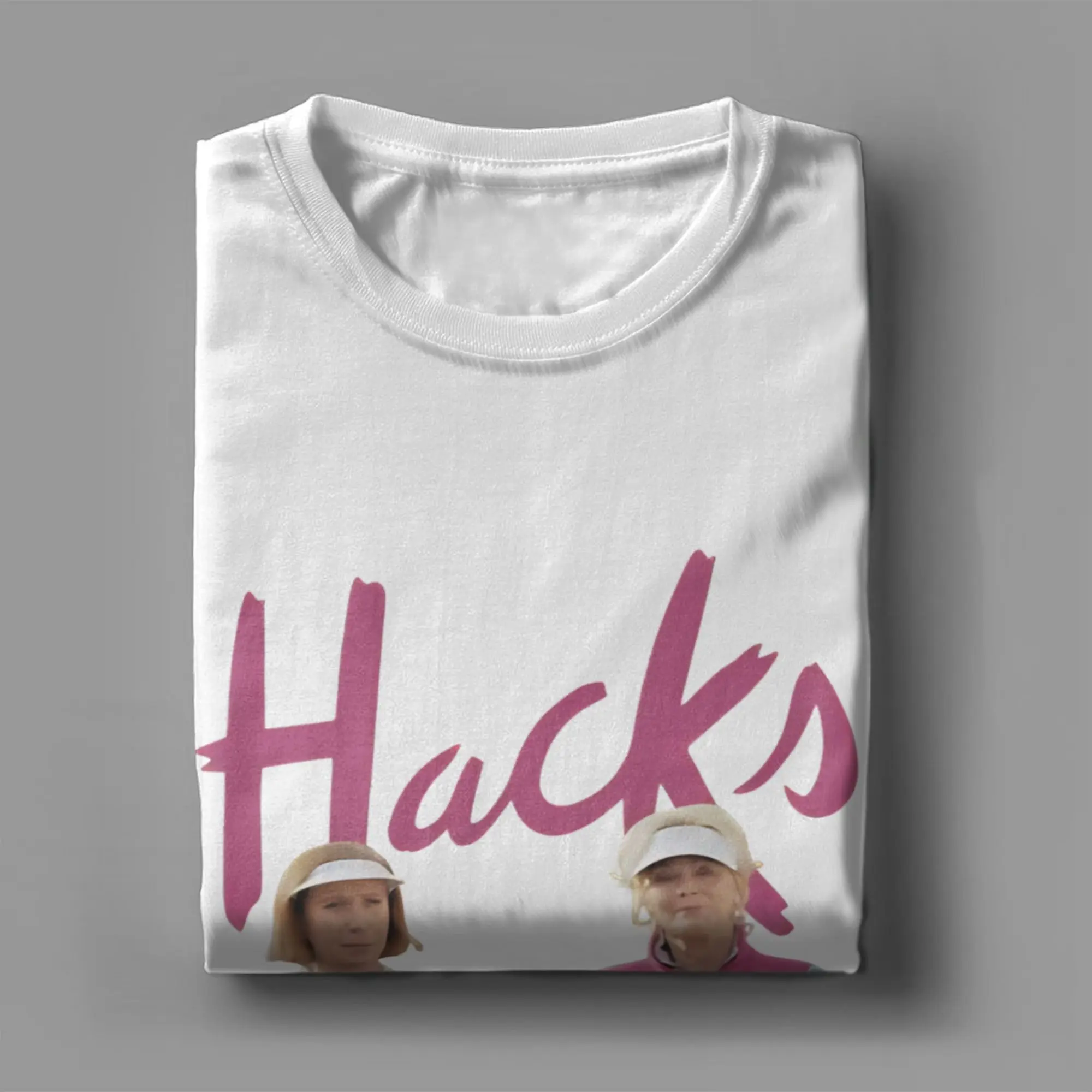 Фото Футболка Harajuku T Shirt Hacks Golfing, 100% хлопок, модная футболка для мужчин, летняя классическая повседневная футболка с коротким рукавом в стиле Y2K №4