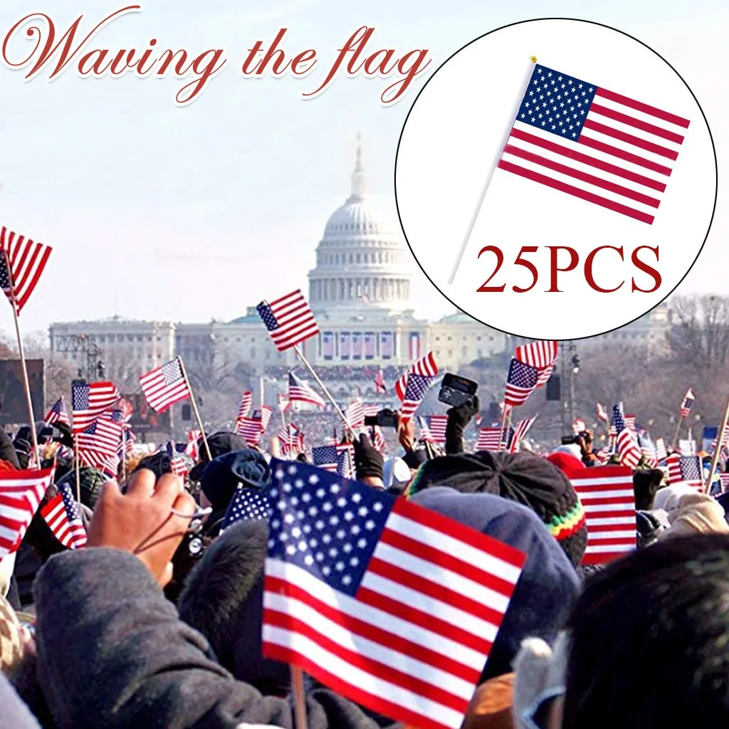 

Hanging Party Decorations Christmas Home US Flags 25 Mini Pack Dark Ornaments for Christmas Tree Gumdrop Christmas Tree Decor