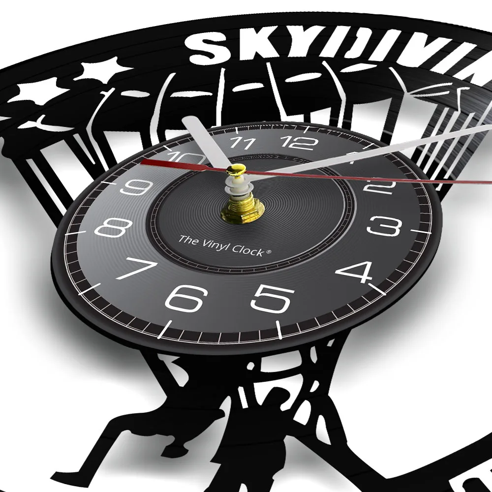 Парашютный дизайн настенные часы армейские художественные Бесплатные летающие