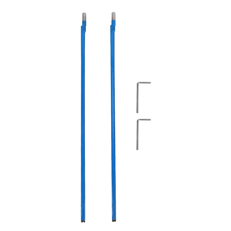 

8Pcs Two Way Rod Type Guitar Truss Rod Steel 9 X 440Mm Blue