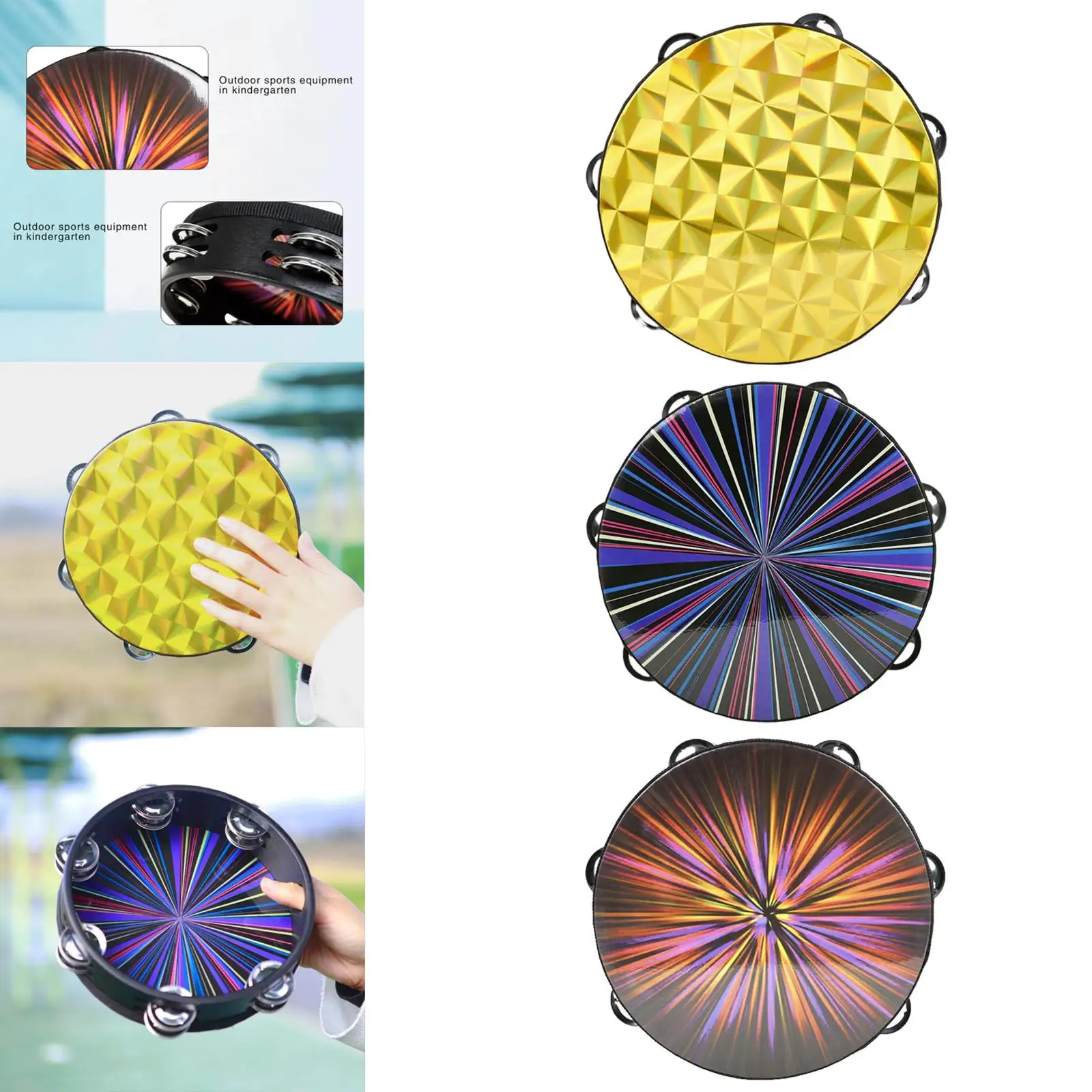 Деревянный Тамбурин ударный музыкальный инструмент для христианских танцев