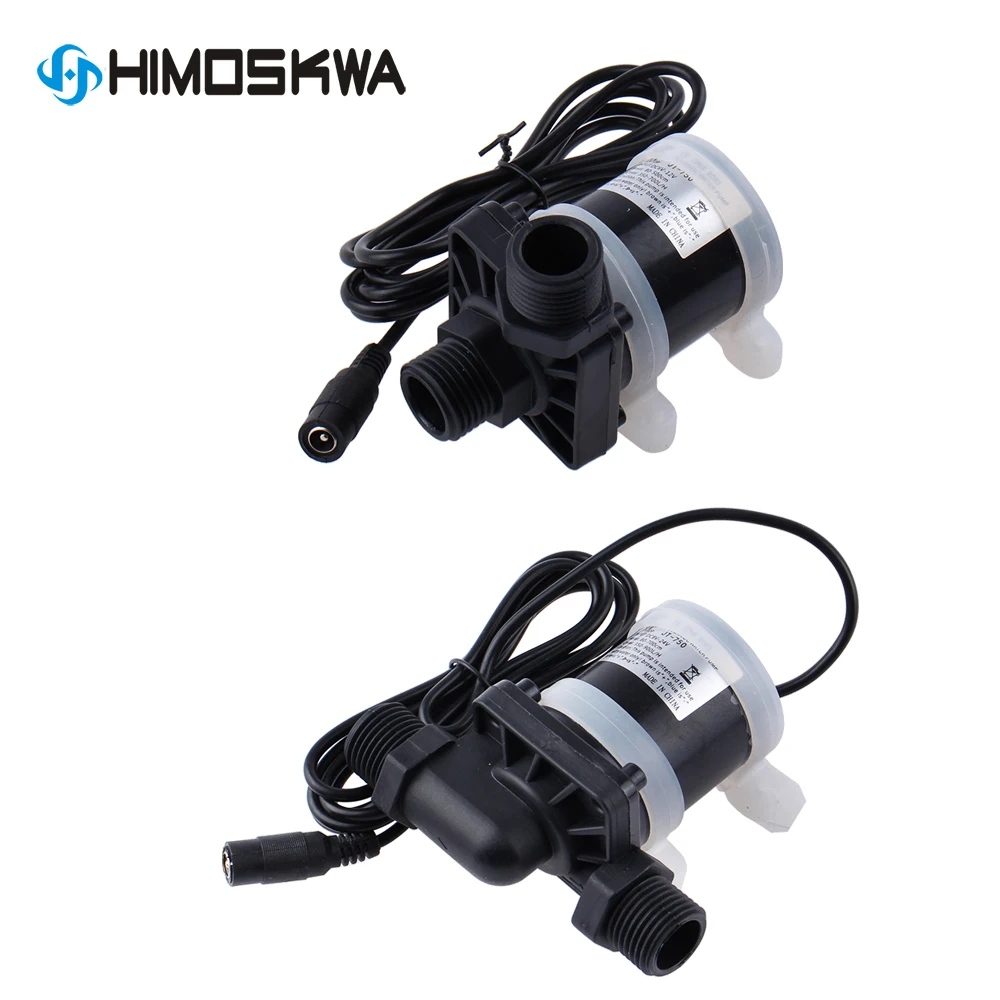 

12V 24V DC Brushless Water Pump Silent 4 Points Threaded Solar Water Heater Shower Floor Heating Booster Pump