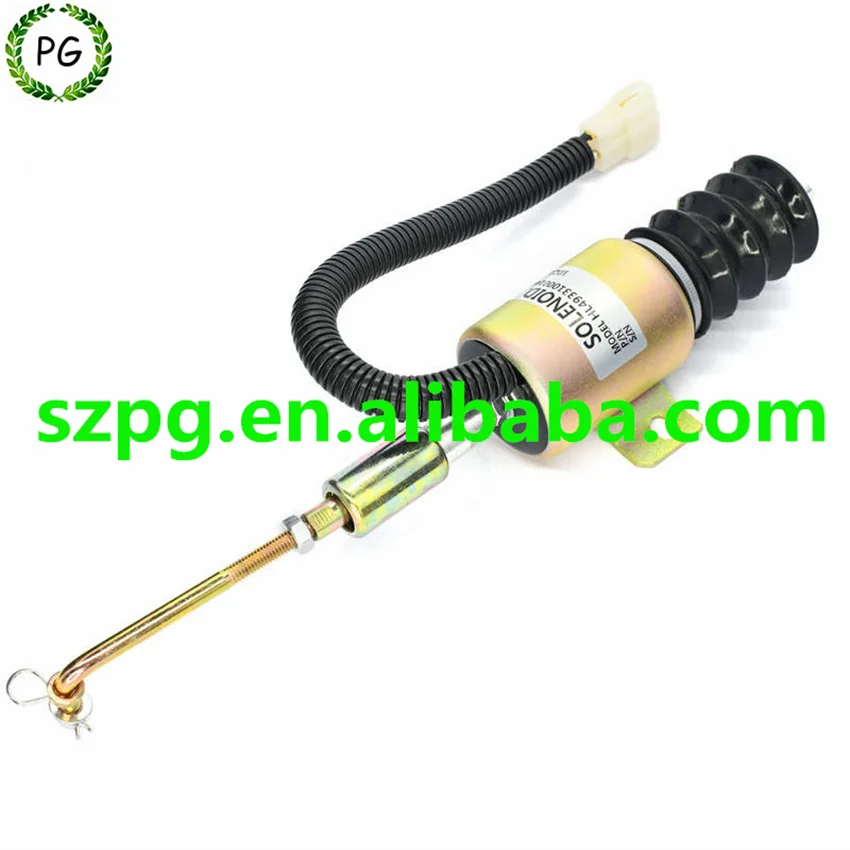 

12V Fuel Shut Off Solenoid HL49331000144 For Diesel Engine Bus Generator Excavator