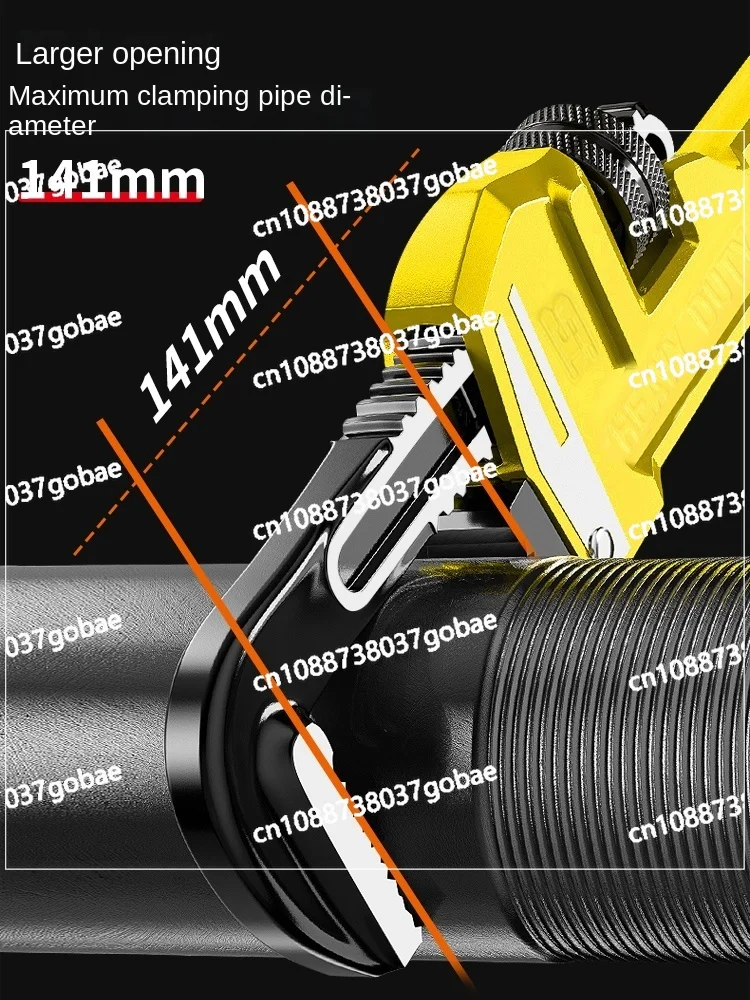 Бытовой гаечный ключ Wyj Stillson самозатягивающиеся большие маленькие плоскогубцы