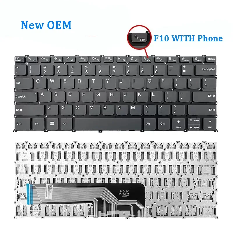 Новая Оригинальная клавиатура для ноутбука Lenovo V14 G3 ABA G4 jah AMN