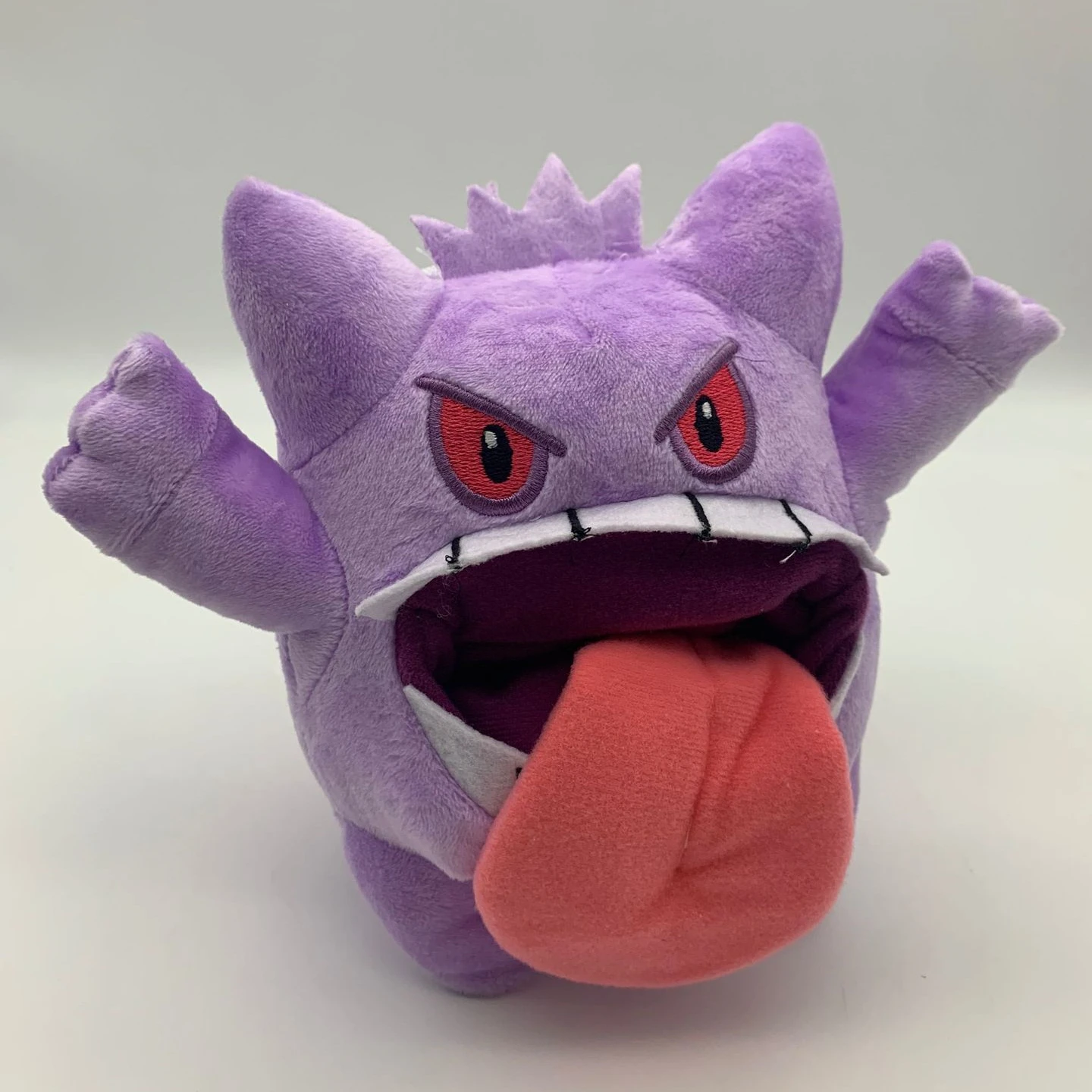 

20cm Pokemon Tongue Out Gengar Plush Toy Lovely Stuffed Japanese Anime Big Mouth Gengar Plushies Soft Doll Xmas Gifts For Child