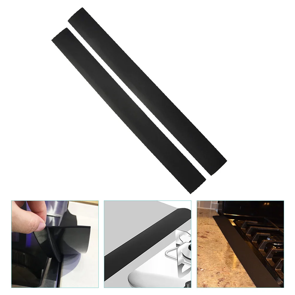 

2Pcs Silicone Kitchen Stoves Gap Covers Kitchen Stove Gap Filler