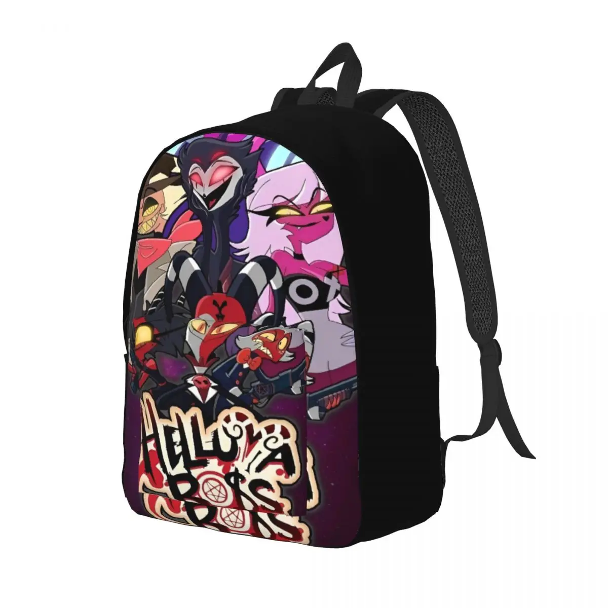 Рюкзак H-Helluva-Boss для мужчин и женщин крутой студенческий деловой рюкзак