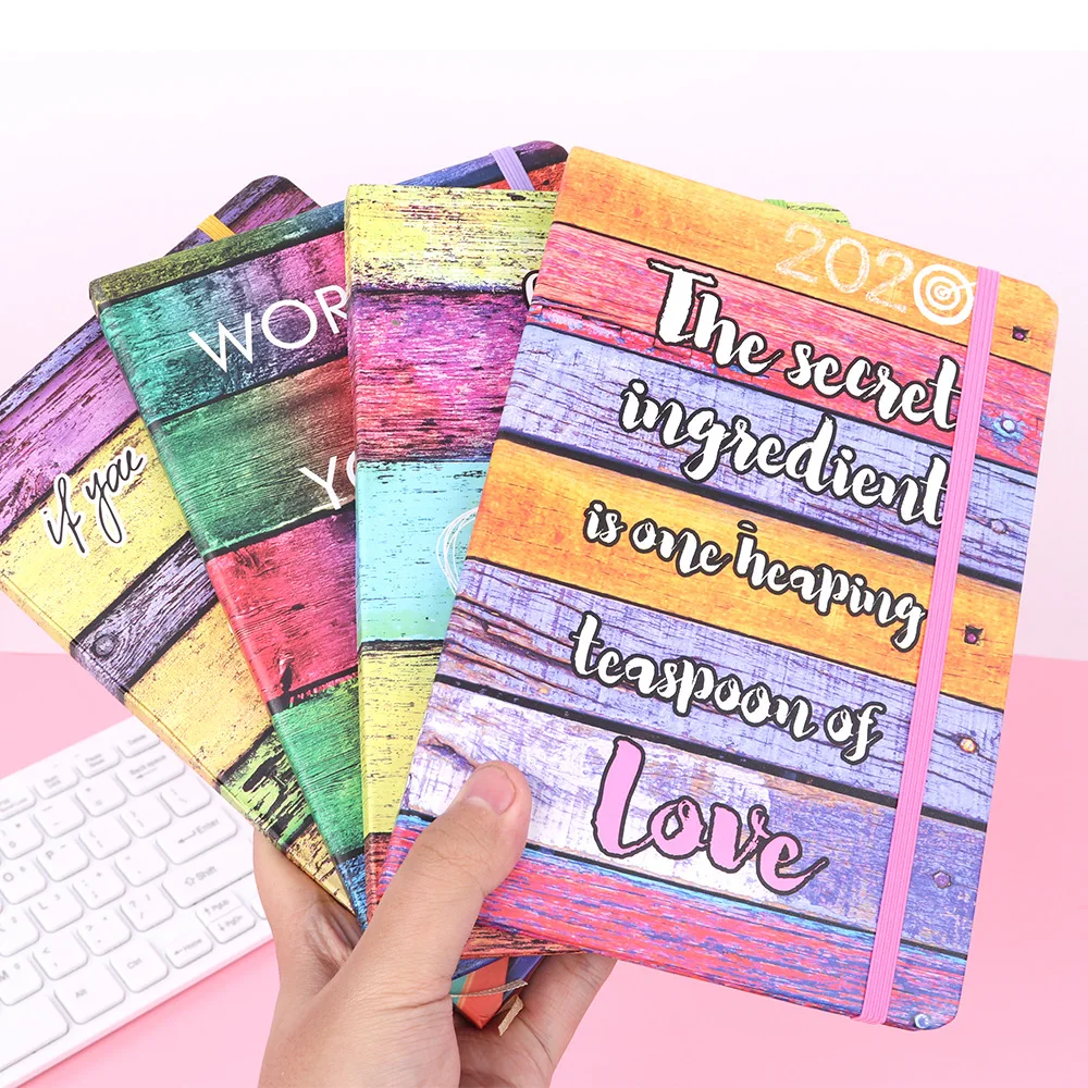 

Блокнот в европейском и американском стиле с жесткой обложкой на английском языке, дневник, маленький подарок для студентов, канцелярские п...