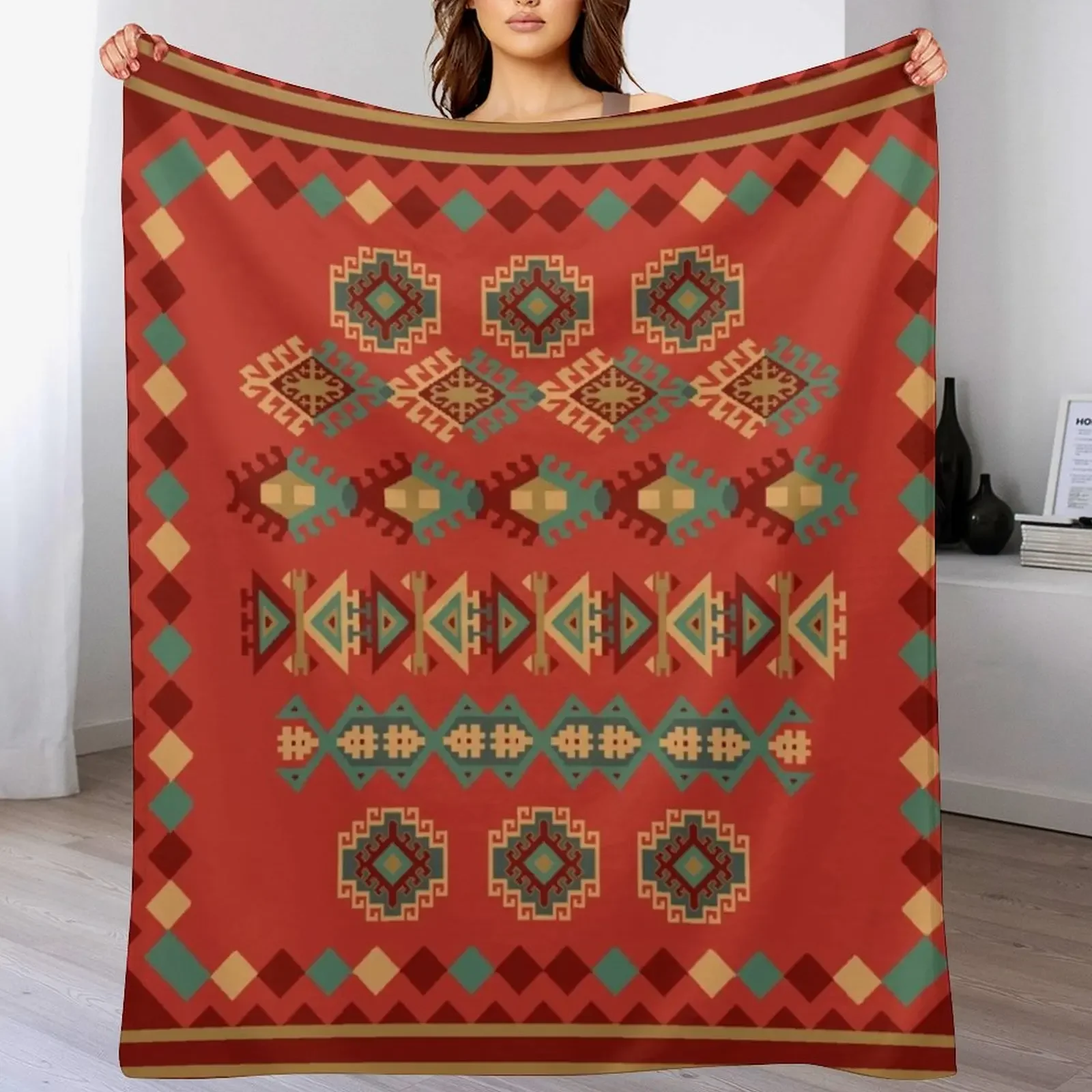 Фланелевое одеяло Navajo