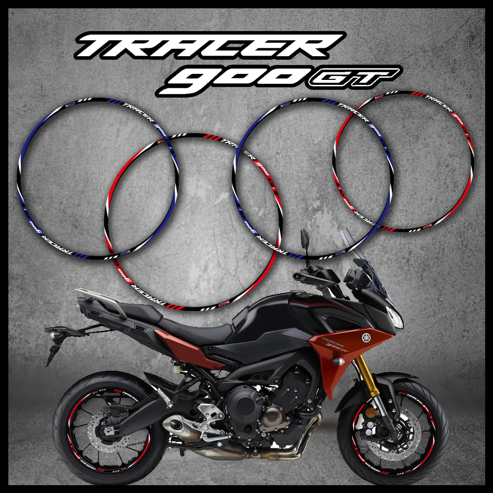 

TRACER900 Motorcycle Accessories Wheel Stripes Sticker Reflective Decals For YAMAHA TRACER 900 GT