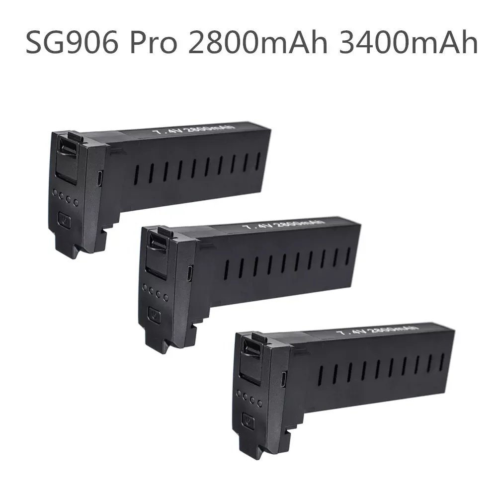 

SG906 PRO Spare Battery GPS Drone Self-Stabilizing Gimbal 7.4V 2800 mAh 3400mah Battery Brushless Quadcopter Drones