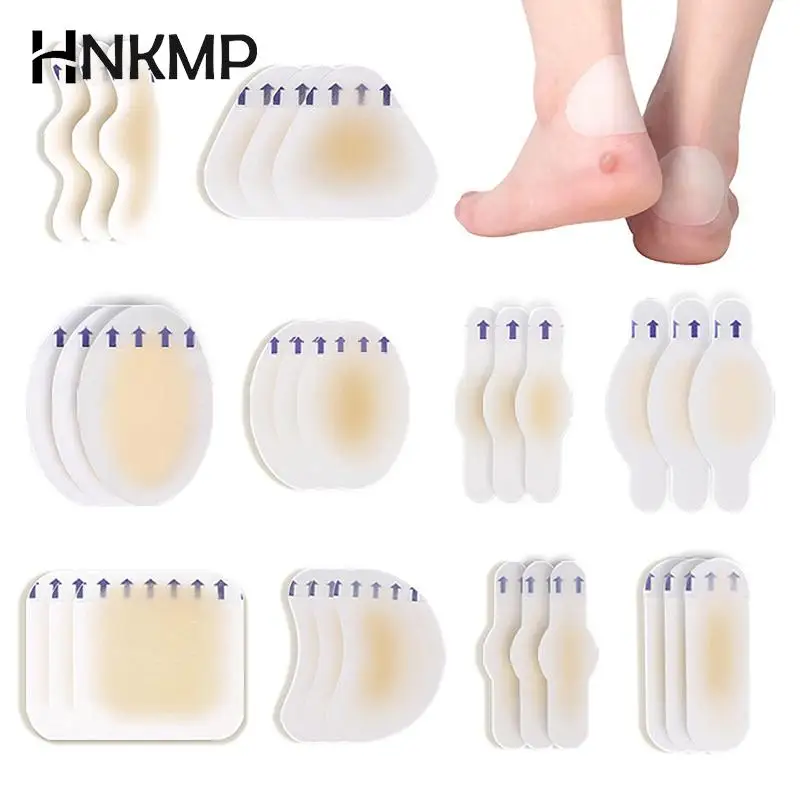 

10 шт., Гидроколлоидные гелевые наклейки для обуви