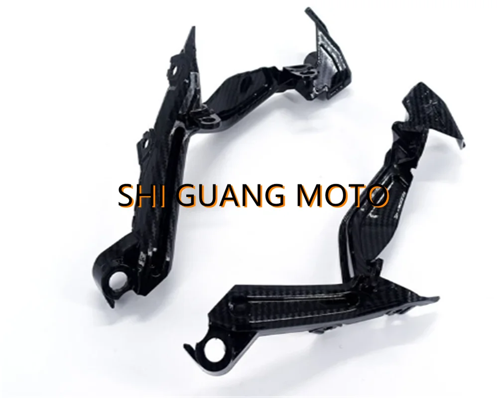 

Carbon Fiber Paint Motorcycle Fairing Headlight Connect Bracket Mount Fit For Yamaha MT09 MT-09 2017-2019