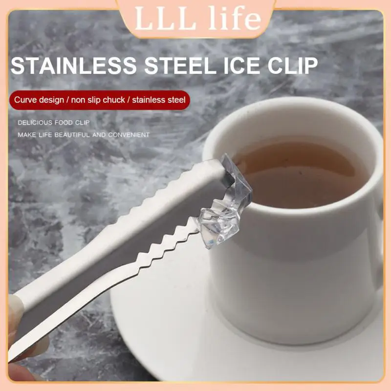 

2/4/6PCS Practical Bucket Clamp High Quality Convenient Stainless Steel Ice Clamp Stainless Steel Fall-proof Sugar
