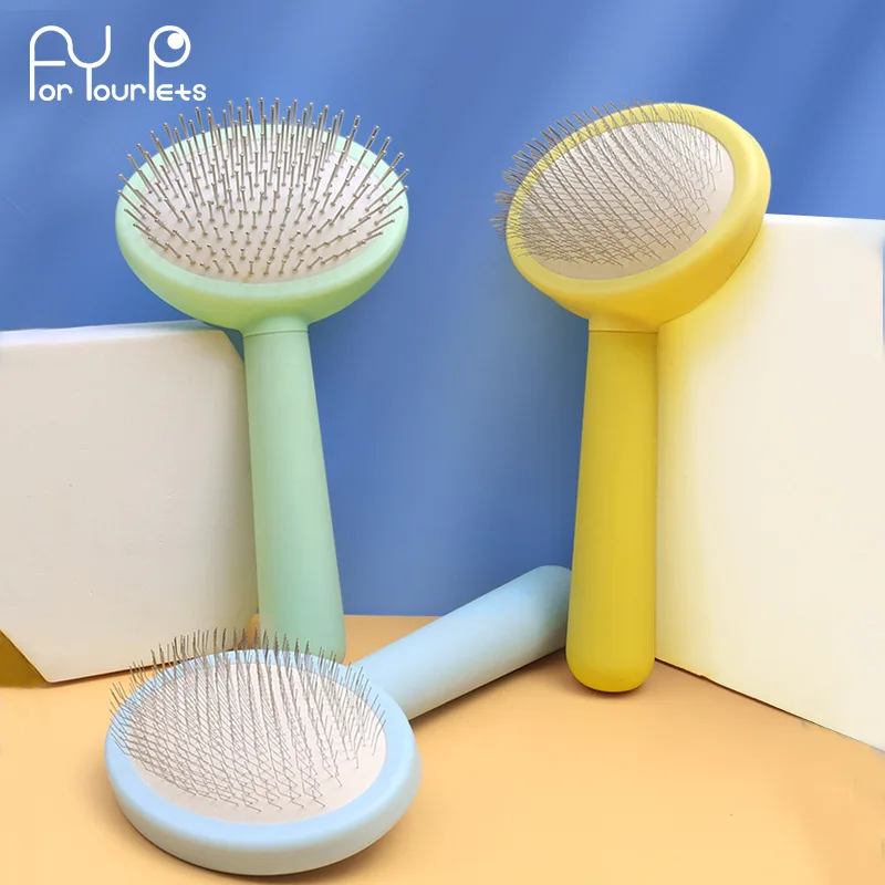 

Расческа для домашних питомцев, расческа для красоты собак и кошек, расческа для развязывания, выцветающая расческа для вычесывания волос, ...