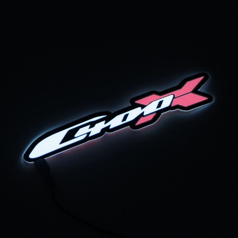 Для Bmw C400 C400x C400gt X GT патч холодный свет сигнальная лампа украшения шлема лампы